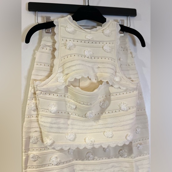 Iman Crop Top and Imanie Knit Pompom Skirt Set - Picture 4 of 12